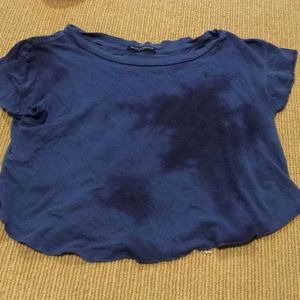 Tie dye blue brandy shirt